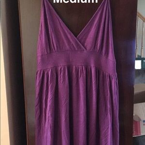 Purple spaghetti strap dress Forever 21